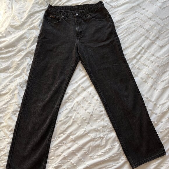 Vintage Lee Black Jeans - Picture 1 of 5